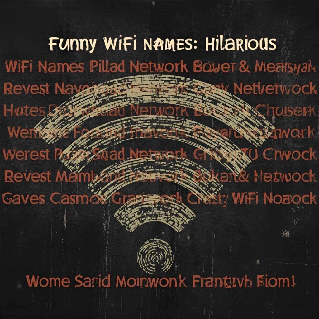 funny wifi names
