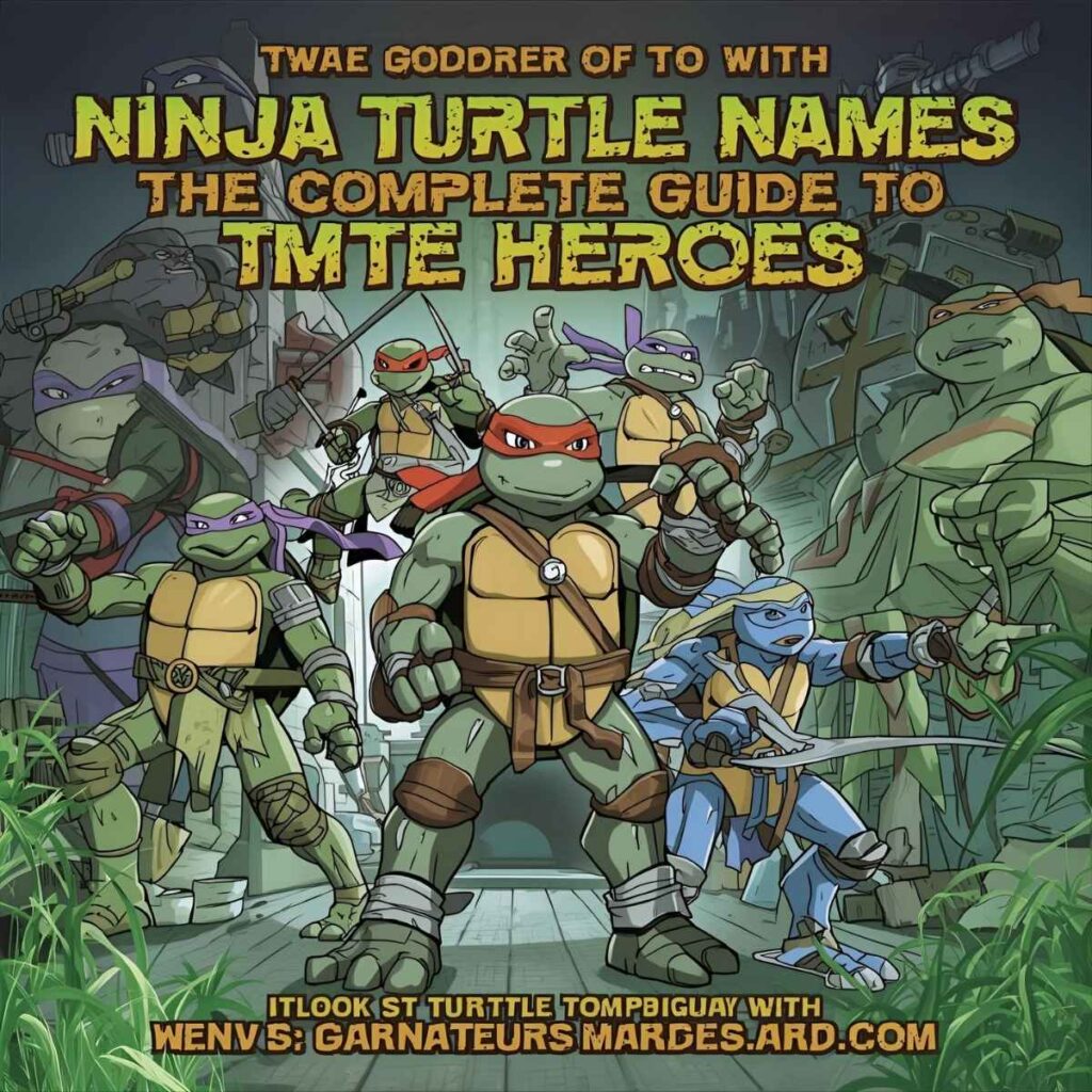 ninja turtle names