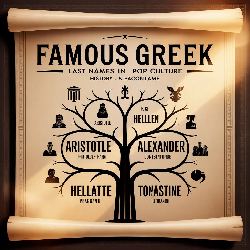 Famous Greek Last Names in History & Pop Culture