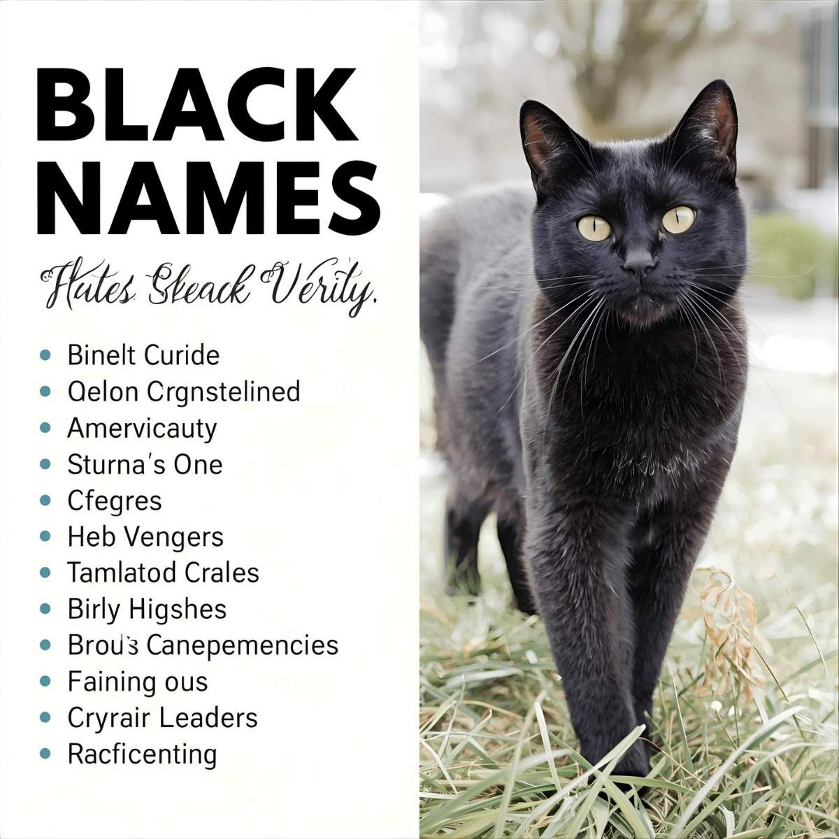 Black Cat Names