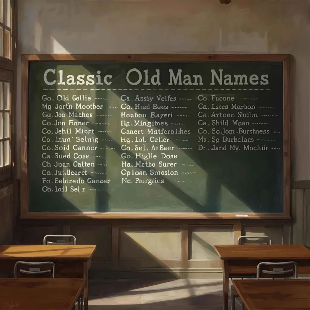 Classic Old Man Names