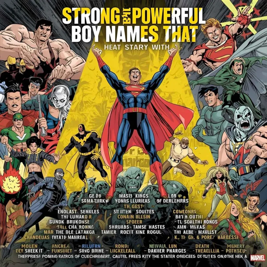 Strong & Powerful Boy Names That Start With A