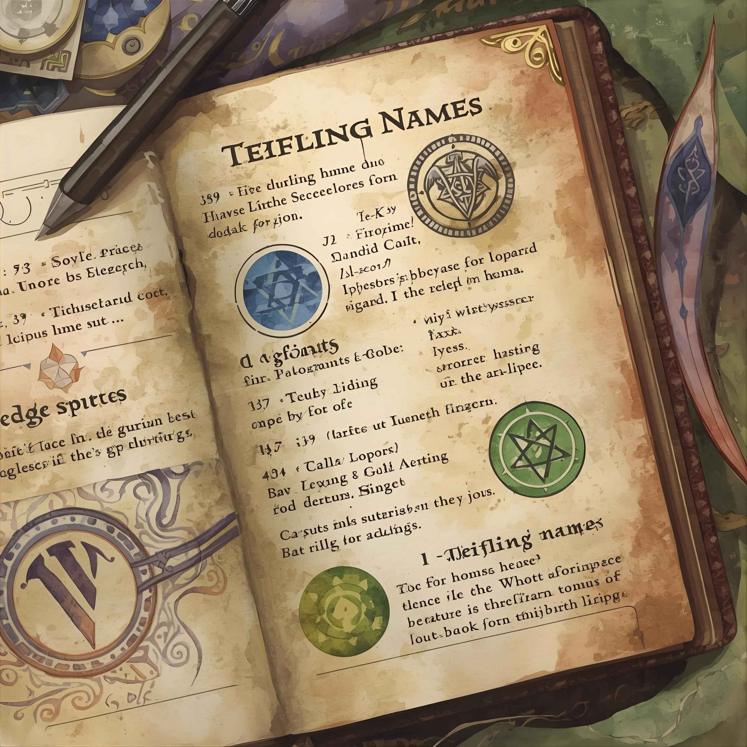 tiefling names